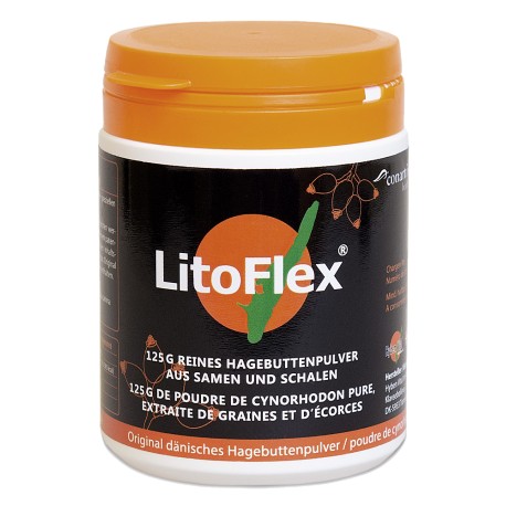 LITOFLEX orig dänisch Hagenbuttenpulver Ds 125 g