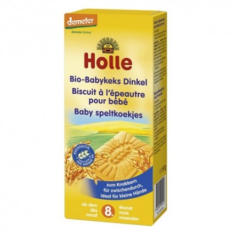 HOLLE Babykeks Dinkel Bio 150 g