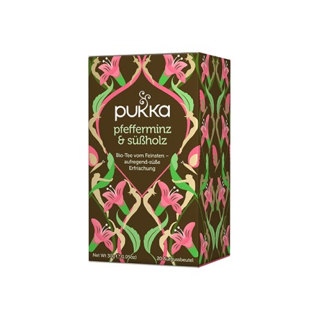 PUKKA Pfefferminz&Süssholz Tee Bio Btl 20 Stk