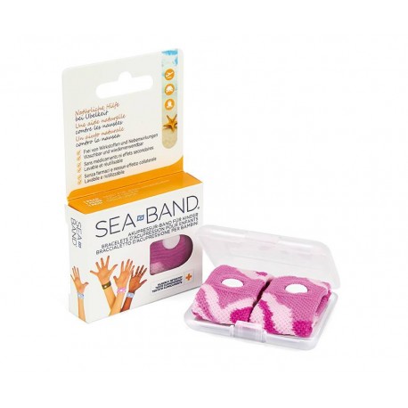 SEA-BAND Akupressurband Kinder pink 1 Paar