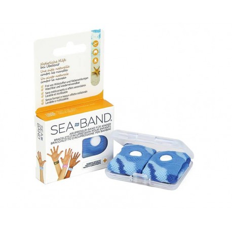 SEA-BAND Akupressurband Kinder blau 1 Paar