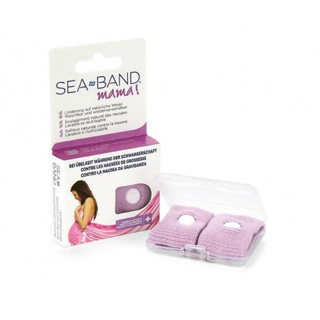 SEA-BAND Mama Akupressurband pink f Schwang 1 Paar