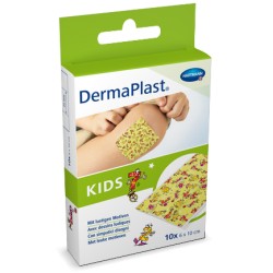 DERMAPLAST KIDS Schnellverb 6cmx10cm Plast 10 Stk