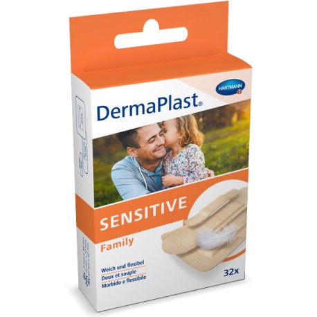 DERMAPLAST SENSITIVE Family Strip ass hautf 32 Stk