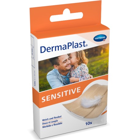 DERMAPLAST SENSITIVE Schnellverb hf 8x10cm 10 Stk