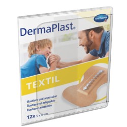 DERMAPLAST TEXTIL Fingerspitzenverb 5cmx6cm 12 Stk