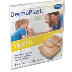 DERMAPLAST TEXTIL Centro Strips ass hautf 16 Stk