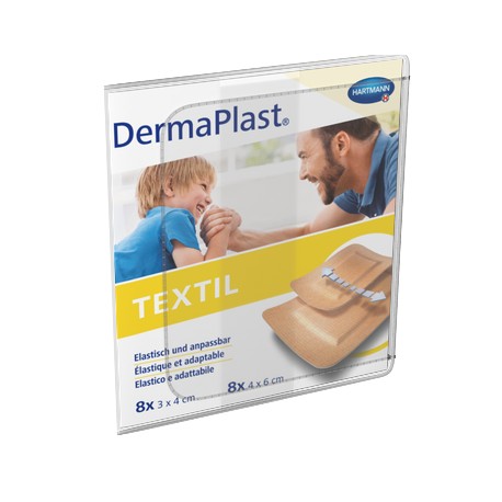 DERMAPLAST TEXTIL Centro Strips ass hautf 16 Stk