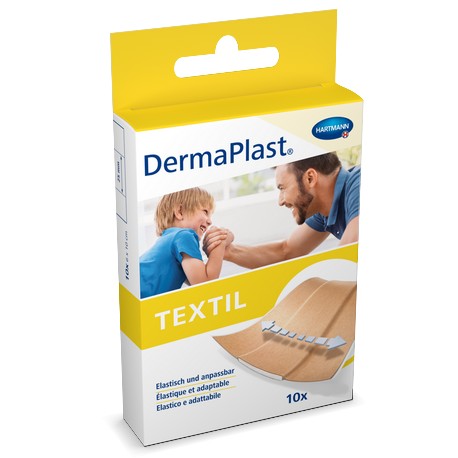 DERMAPLAST TEXTIL Schnellverb 8cmx10cm 10 Stk