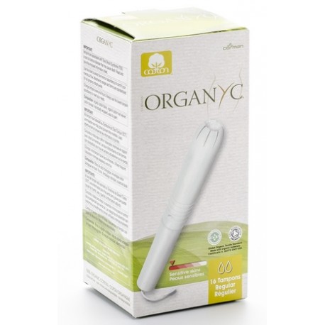 ORGANYC Tampons Regular mit Applikator 16 Stk