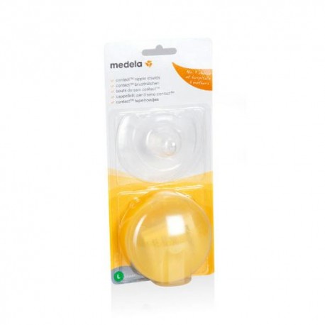 MEDELA Contact Brusthütchen M 20mm mit Box 1 Paar