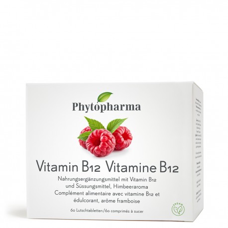 PHYTOPHARMA Vitamin B12 Lutschtabl Ds 60 Stk