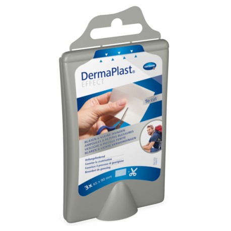 DERMAPLAST Effect blister to cut 65x90mm 3 Stk