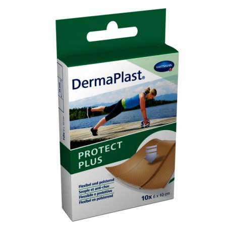 DERMAPLAST ProtectPlus 6x10cm 10 Stk