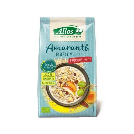 ALLOS Amaranth Müsli Früchte 375 g