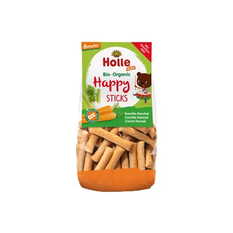 HOLLE Happy Sticks Karotte Fenchel Btl 100 g