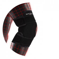 BILASTO Uno Kniebandage S-XL mit Velcro