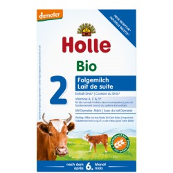 HOLLE Saeuglings-Folgemilch 2 Bio 600 g