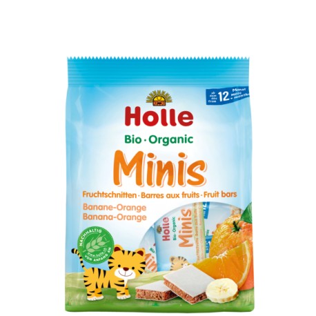 HOLLE Bio-Minis Banane Orange 100 g