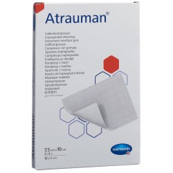 ATRAUMAN Salbenkompressen 7.5x10cm steril 10 Stk