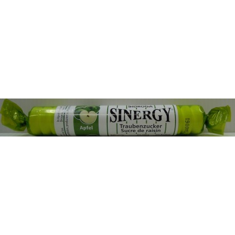 SINERGY Traubenzucker Apfel Rolle 40 g