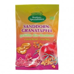 LIEBHART Bio Bonbons Sanddorn Granatapf 100 g