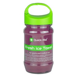 QUICK AID Fresh Ice Towel 34x80cm Pink