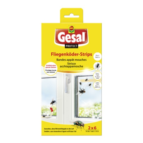 GESAL PROTECT Fliegenkder-Strips 2 x 6 Stk