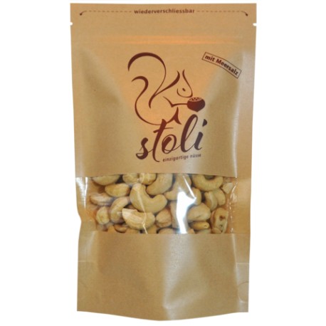 STOLI Cashewnüsse mit Meersalz Btl 185 g