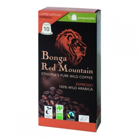 ORIG FOOD Bonga Red Mountain Kaps Espre 10 Stk