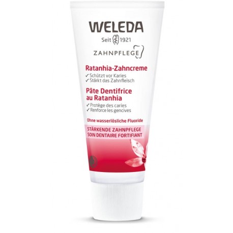 WELEDA Ratanhia Zahncreme 75ml