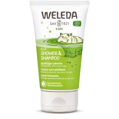 WELEDA KIDS 2in1 Shower&Shampoo Sprit Limet 150 ml