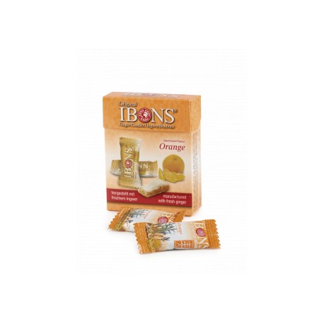 PINIOL Ingwer Bonbon Orange Box 60 g