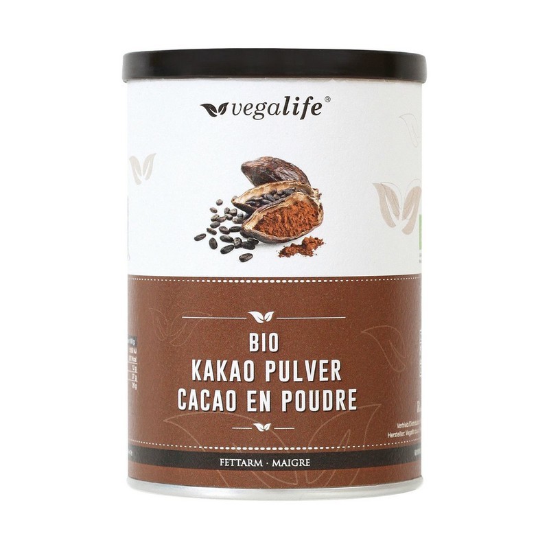 VEGALIFE Kakao Pulver fettarm Ds 125 g