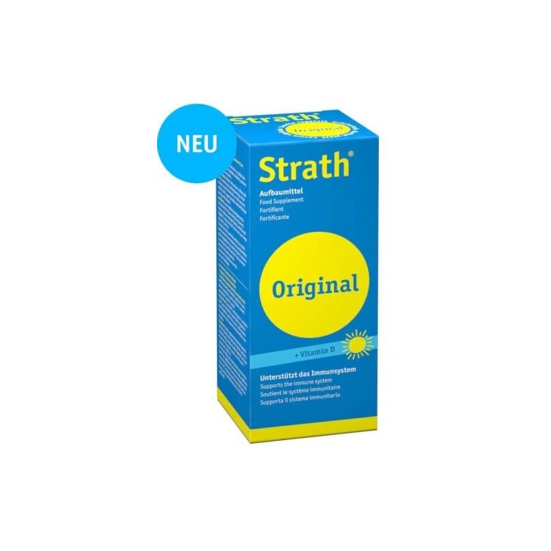 STRATH Original liq Aufbaumittel mit Vit D 250 ml