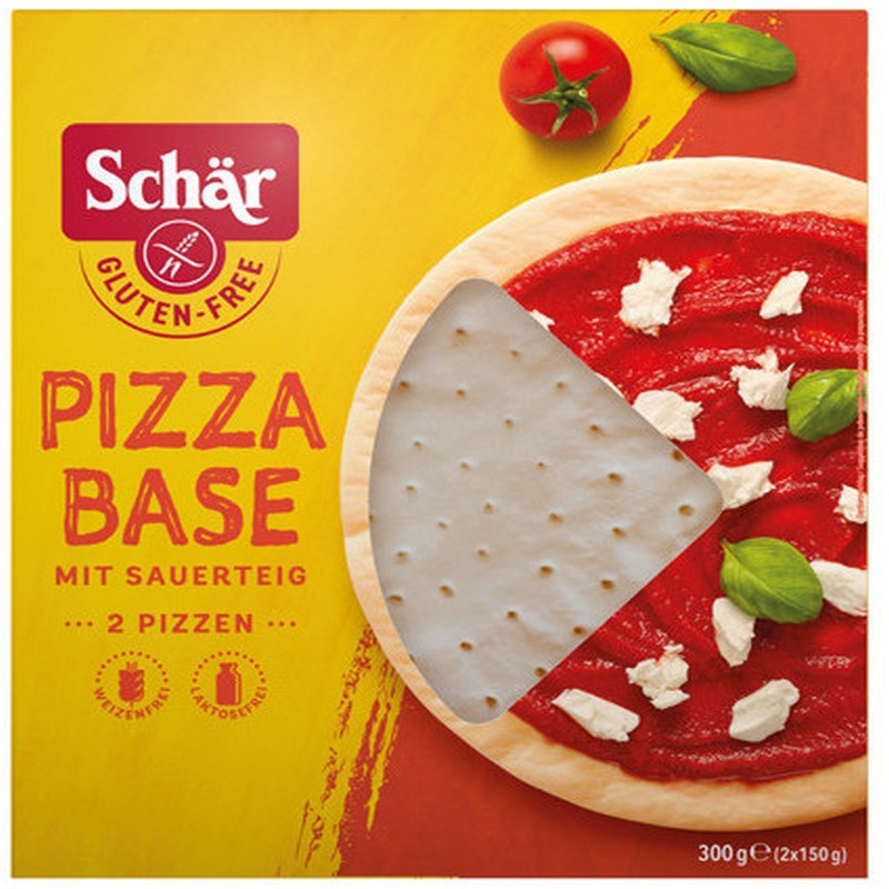 SCHÄR Pizzaböden glutenfrei 2 x 150 g