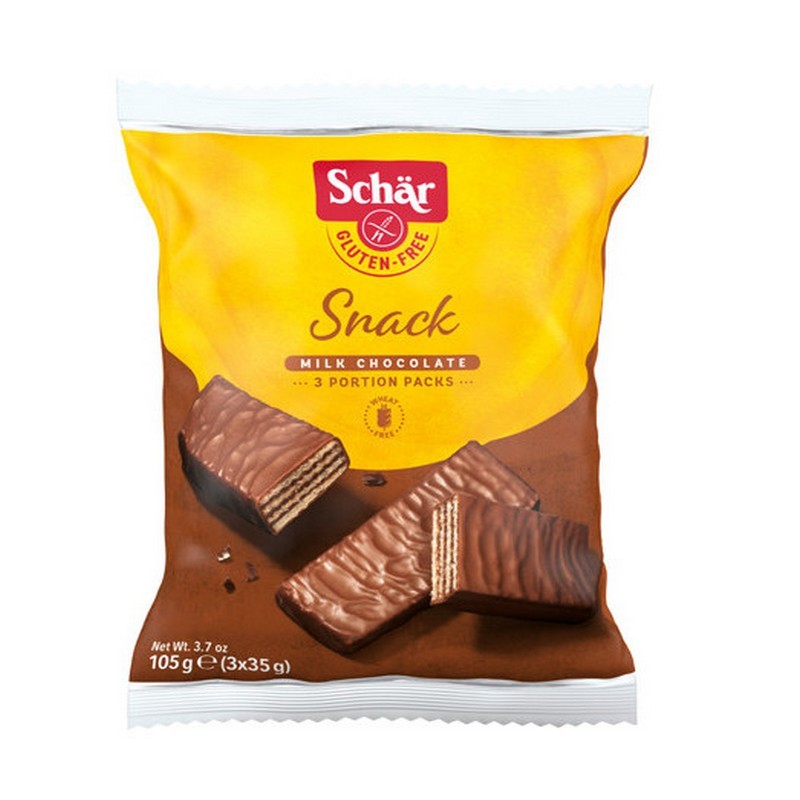 SCHÄR Snack m Schokolade glutenfrei 3 x 35 g