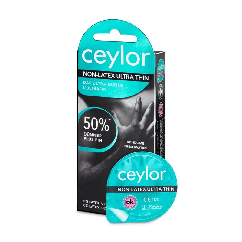 CEYLOR Non Latex Präservativ Ultra Thin 6 Stk