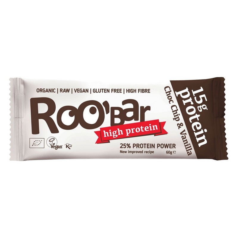 ROOBAR Protein-Riegel Choco Chip 60 g