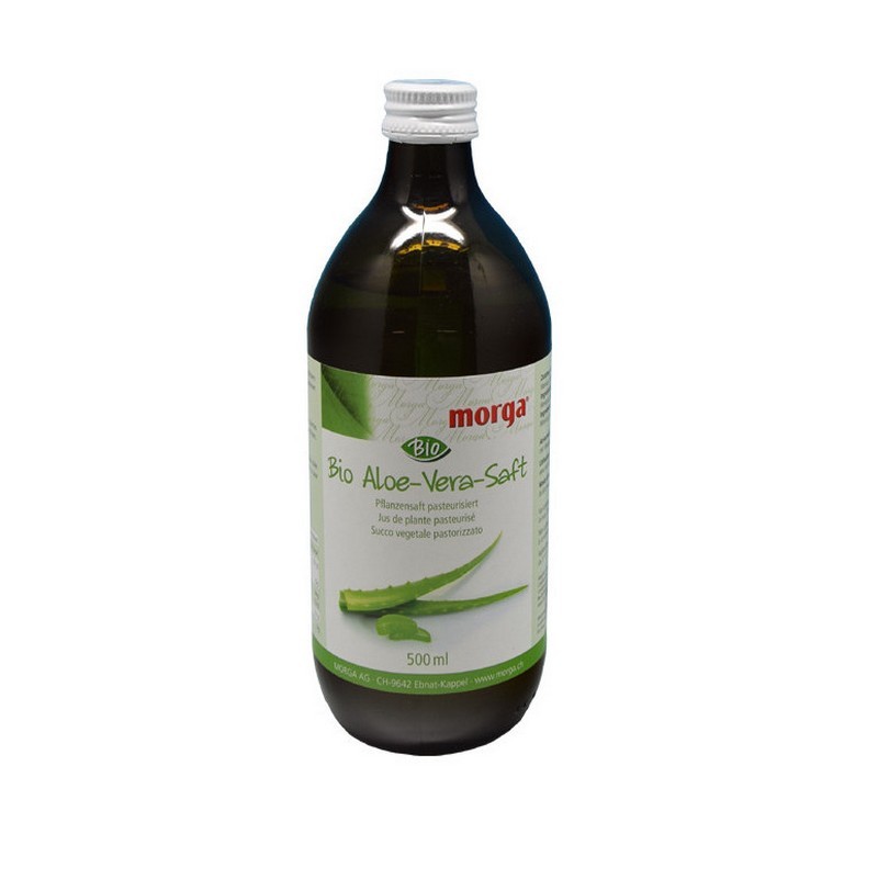 MORGA Aloe Vera Saft Bio Fl 500 ml