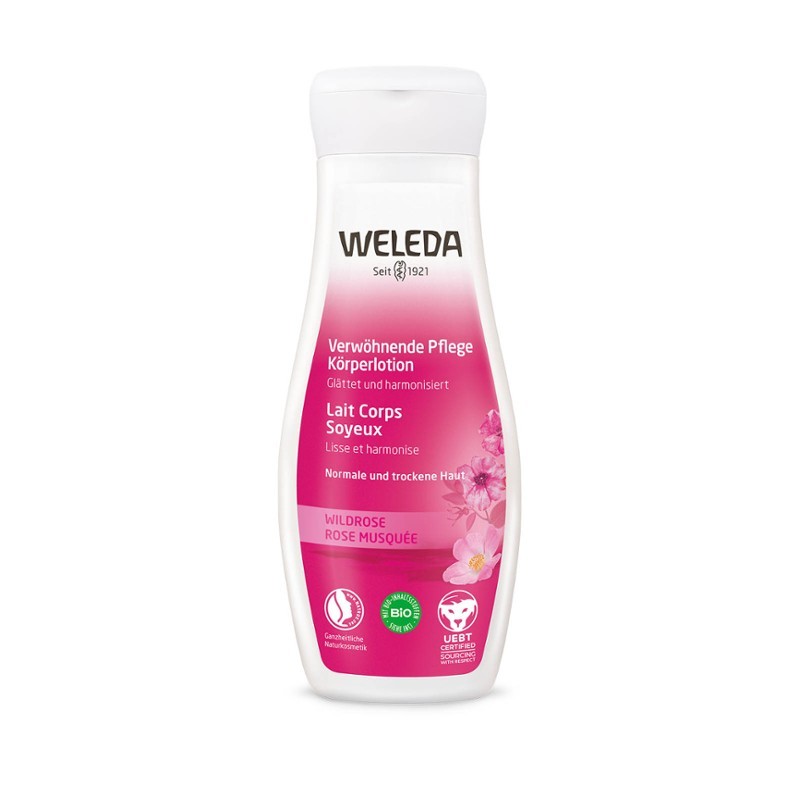 WELEDA Körperlotion verwöhnend Wildrose Fl 200 ml - Online kaufen -... WELEDA Körperlotion verwöhnend Wildrose Fl 200 ml - Online kaufen -...