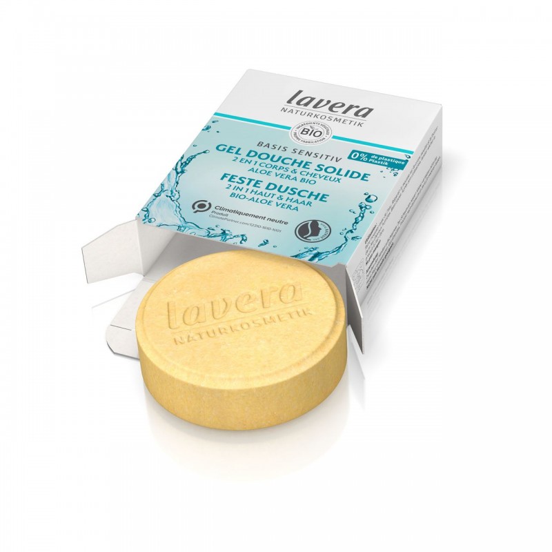 LAVERA Feste Dusche Haut&Haar basis sens 50 g - Online kaufen - Lavera