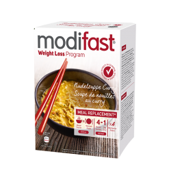 MODIFAST Nudelsuppe Curry 4 x 55 g - Online kaufen - Gewichtskontrolle