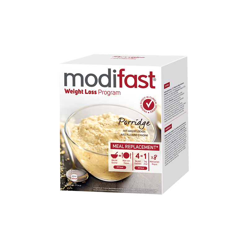 MODIFAST Porridge 8 x 55 g - Online kaufen - Gewichtskontrolle