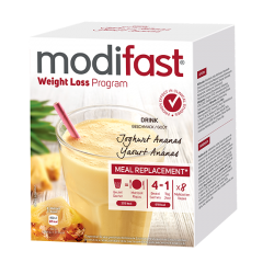 MODIFAST Drink Yoghurt Ananas 8 x 55 g - Online kaufen - Gewichtsko...