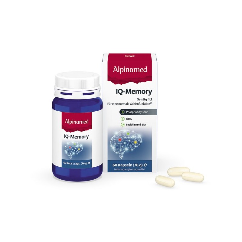 ALPINAMED IQ-Memory Kaps Ds 60 Stk - Online kaufen - Nahrungsergänzung