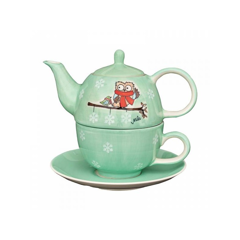 HERBORISTERIA Tea for one Owl Mila - Online kaufen - Teegeschenke