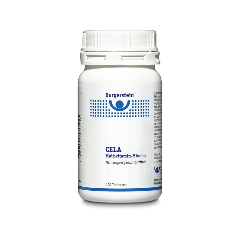 BURGERSTEIN Multivitamin-Mineral CELA Tabl 100 Stk