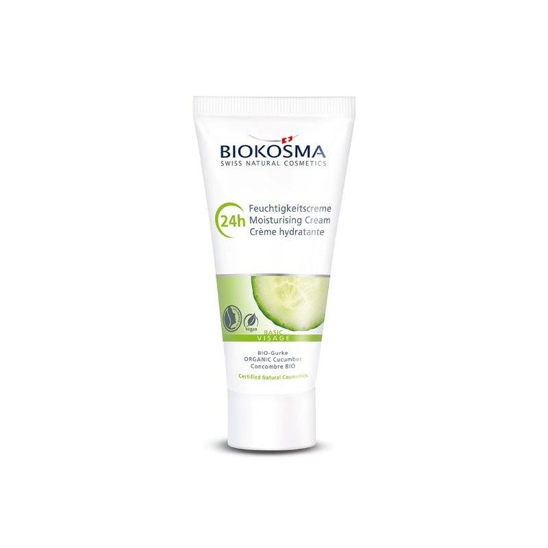 BIOKOSMA BASIC Visage Feuchtig Creme 24h 30 ml