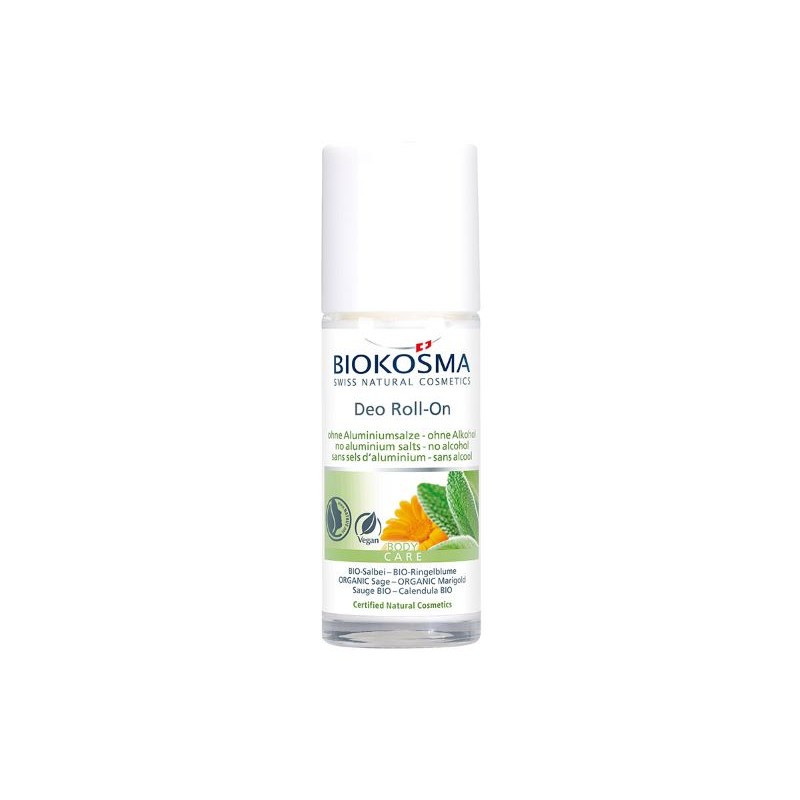 BIOKOSMA Deo Roll-on Salbei Ringelblume BIO 50 ml